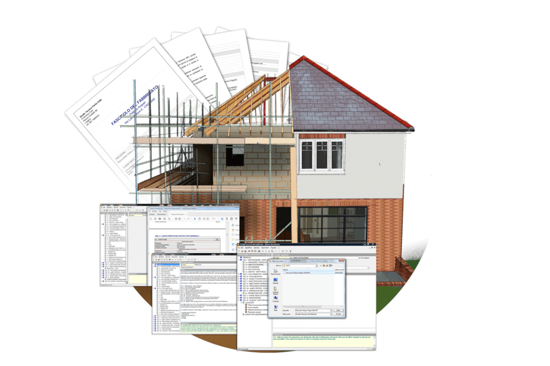 Dashboard rischio infrastrutturale HOLOS